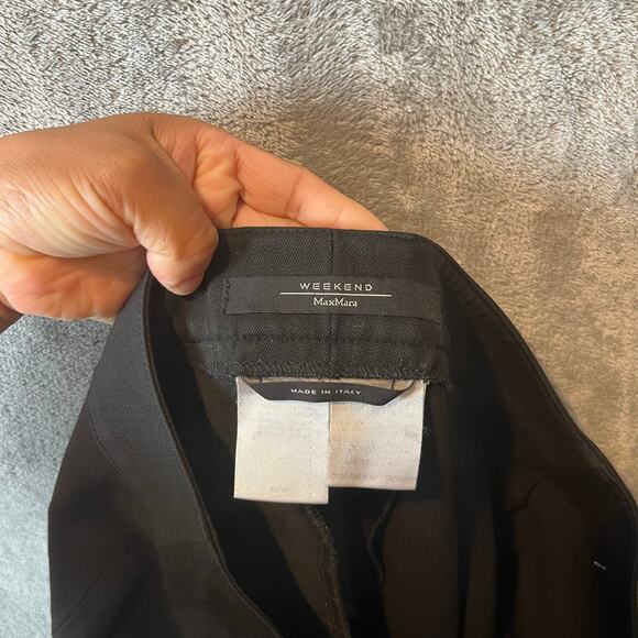 Max Mara Weekend Black Trousers Size 4‎ - Picture 4 of 5